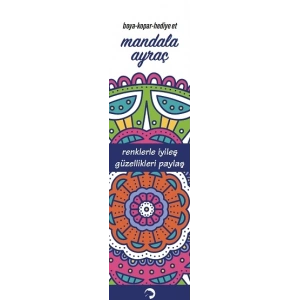 Mandala Ayraç Lacivert