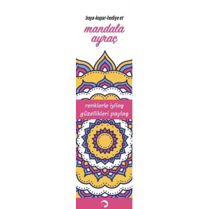 Mandala Ayraç Pembe