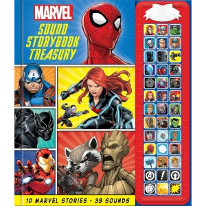 Marvel: Spider-man, Avengers, Black Panther, And More! Sound Storybook Treasury