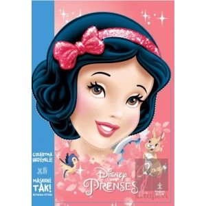 Maskeni Tak Disney Prenses Çıkartma Hediyeli Boyama Kitabı