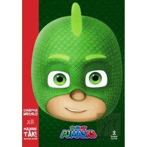 Maskeni Tak - Pjmasks Kertenkele Çocuk Boyama Kitabı