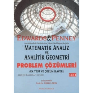 MATEMATİK ANALİZ VE ANALİTİK GEOMETRİ PROBLEM 1 (PALME)