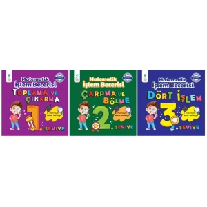 Matematik İşlem Becerisi Seti (3 Kitap)
