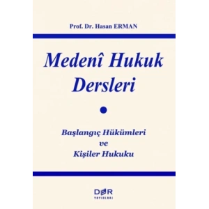 MEDENİ HUKUK DERSLERİ 9.BASKI * - Der