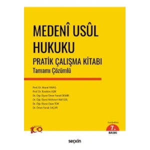 Medenî Usûl Hukuku Pratik Çalışma Kitabı Tamamı Çözümlü