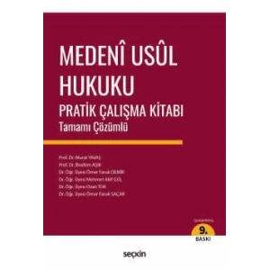 Medeni Usul Hukuku  Pratik Çalışma Kitabı Tamamı Çözümlü