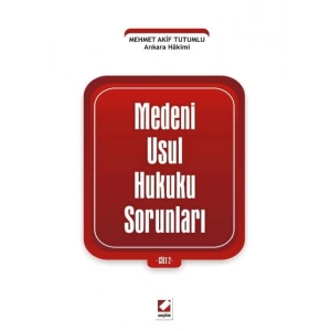 Medeni Usul Hukuku Sorunları Cilt: 2