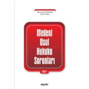 Medenî Usul Hukuku Sorunları Cilt: 6