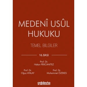 Medeni Usul Hukuku Temel Bilgiler