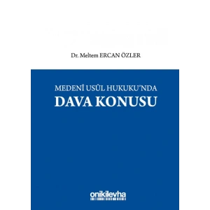 Medeni Usul Hukukunda Dava Konusu