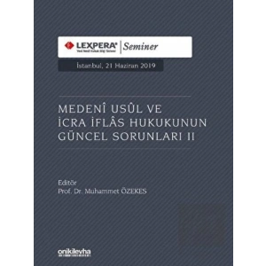 Medeni Usul ve İcra İflas Hukukunun Güncel Sorunları 2