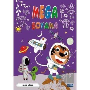 Mega Boyama-Mor Kitap