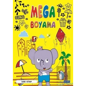 Mega Boyama-Sarı Kitap