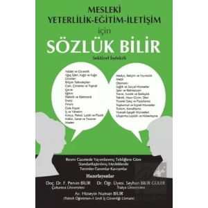 Mesleki Yeterlilik Eğitim İletişim İçin Sözlük Bilir
