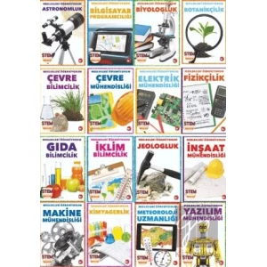 Meslekleri Öğreniyorum Set - 16 Kitap