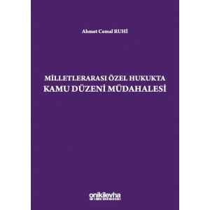 Milletlerarası Özel Hukukta Kamu Düzeni Müdahalesi