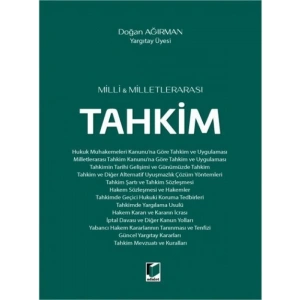 Milletlerarası Tahkim-Doğan Ağırman 2022