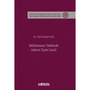 Milletlerarası Tahkimde Hakem Tayini Usulü