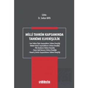 Milli Tahkim Kapsamında Tahkime Elverişlilik