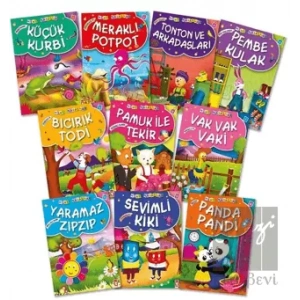 Mini Masallar 1  Set - (10 Kitap)