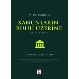 MontesquieuKanunların Ruhu Üzerine (De L'esprit Des Lois)