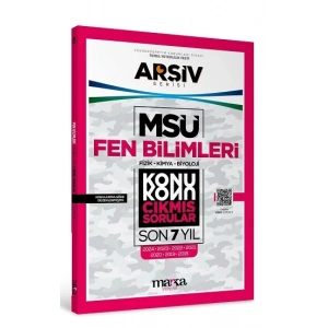 MSÜ FEN BİLİMLERİ Konu Konu ÇIKMIŞ SORULAR Son 7 Yıl