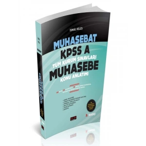 Muhasebat KPSS A Kurum Sınavları Muhasebe Konu Anlatımı 2018