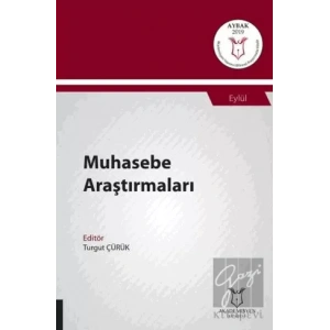 Muhasebe Araştırmaları (AYBAK 2019 Eylül)
