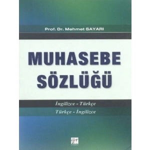 Muhasebe Sözlüğü - Prof. Dr. Mehmet Sayarı