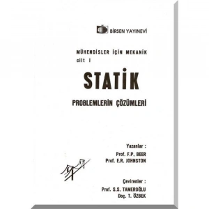 Mühendisler İçin Mekanik Cilt: 1 - Statik Probleml