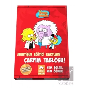 Muhtişim Eğitici Kartlar! - Çarpım Tablosu!