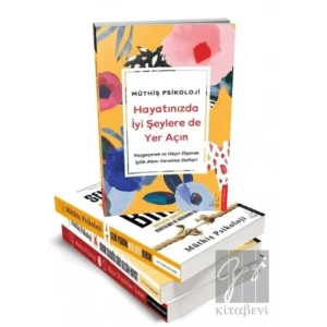 Müthiş Psikoloji 3 Kitap Set Defter Hediyeli