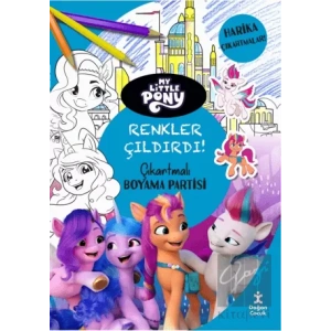My Little Pony - Renkler Çıldırdı! Çıkartmalı Boyama Partisi
