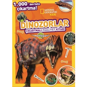 National Geographic Kids Dinozorlar Çıkartmalı Faaliyet Kitabı