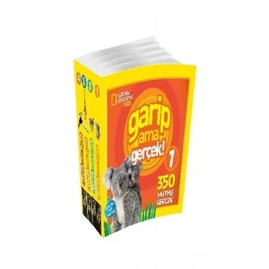 National Geographic Kids - Garip Ama Gerçek Seti (4 Kitap Takım)