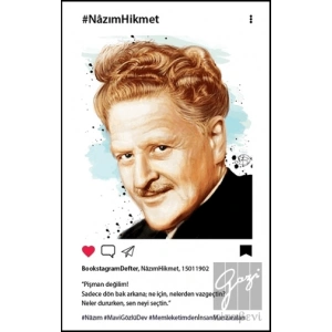 Nazım Hikmet Bookstagram Defter