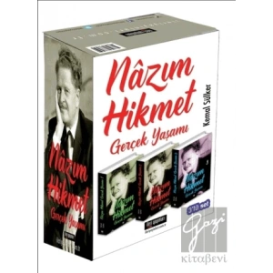 Nazım Hikmet - Gerçek Yaşamı (3 Kitap Takım)