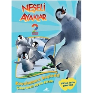 Neşeli Ayaklar 2 - Çıkartmalı Oyun Kitabı