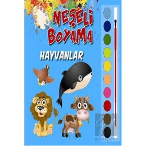 Neşeli Boyama - Hayvanlar