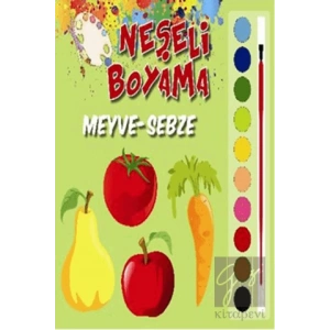 Neşeli Boyama - Meyve Sebze