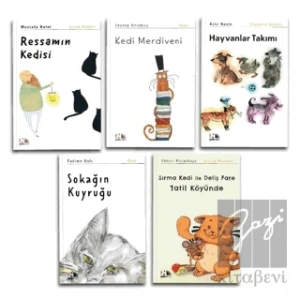Nesin Yayınevi Kedili Kitaplar Seti