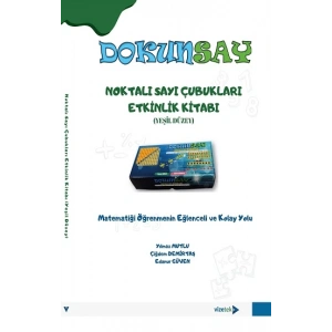 Noktalı Sayı Çubukları Matematik Öğretim Materyali Etkinlik Kitabı (Yeşil Düzey)