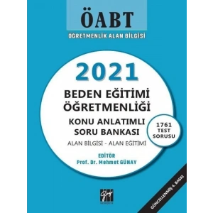ÖABT 2021 Beden Eğitimi Öğretmenliği Konu Anlatımlı Soru Bankası