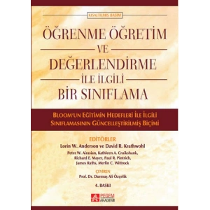 Öğrenme Öğretim ve Değerlendirme ile İlgili Bir Sınıflama