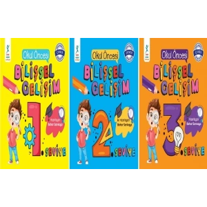 Okul Öncesi Bilişsel Gelişim  Seti  (3 Kitap)