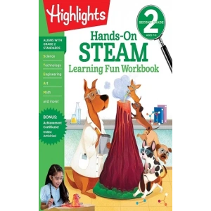 On STEAM Learning Fun Workbook: Second Grade Hands