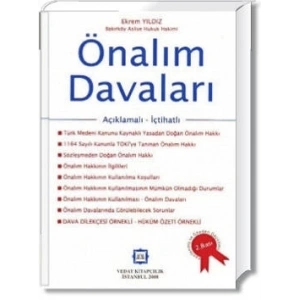 ÖNALIM DAVALARI / EKREM YILDIZ (2.BASI)  2008