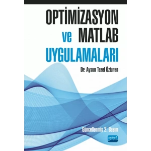 Optimizasyon ve Matlab Uygulamaları