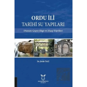 Ordu İli Tarihi Su Yapıları