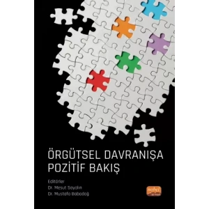 Örgütsel Davranışa Pozitif Bakış